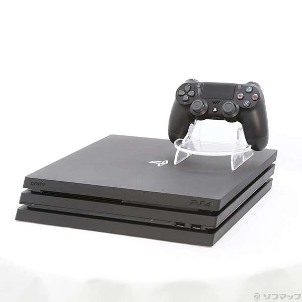 中古】PlayStation 4 Pro ジェット・ブラック 1TB CUH-7100BB