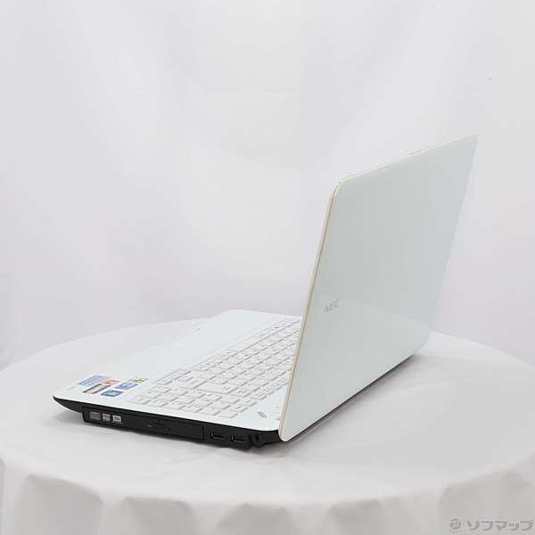 中古】LaVie S PC-LS550DS3EW スノーホワイト 〔Windows 10