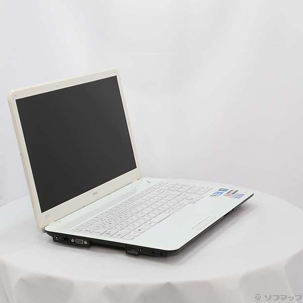 中古】LaVie S PC-LS550DS3EW スノーホワイト 〔Windows 10