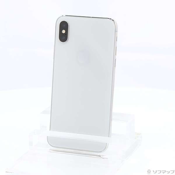 中古】iPhoneX 64GB シルバー MQAY2J／A docomoロック解除SIMフリー