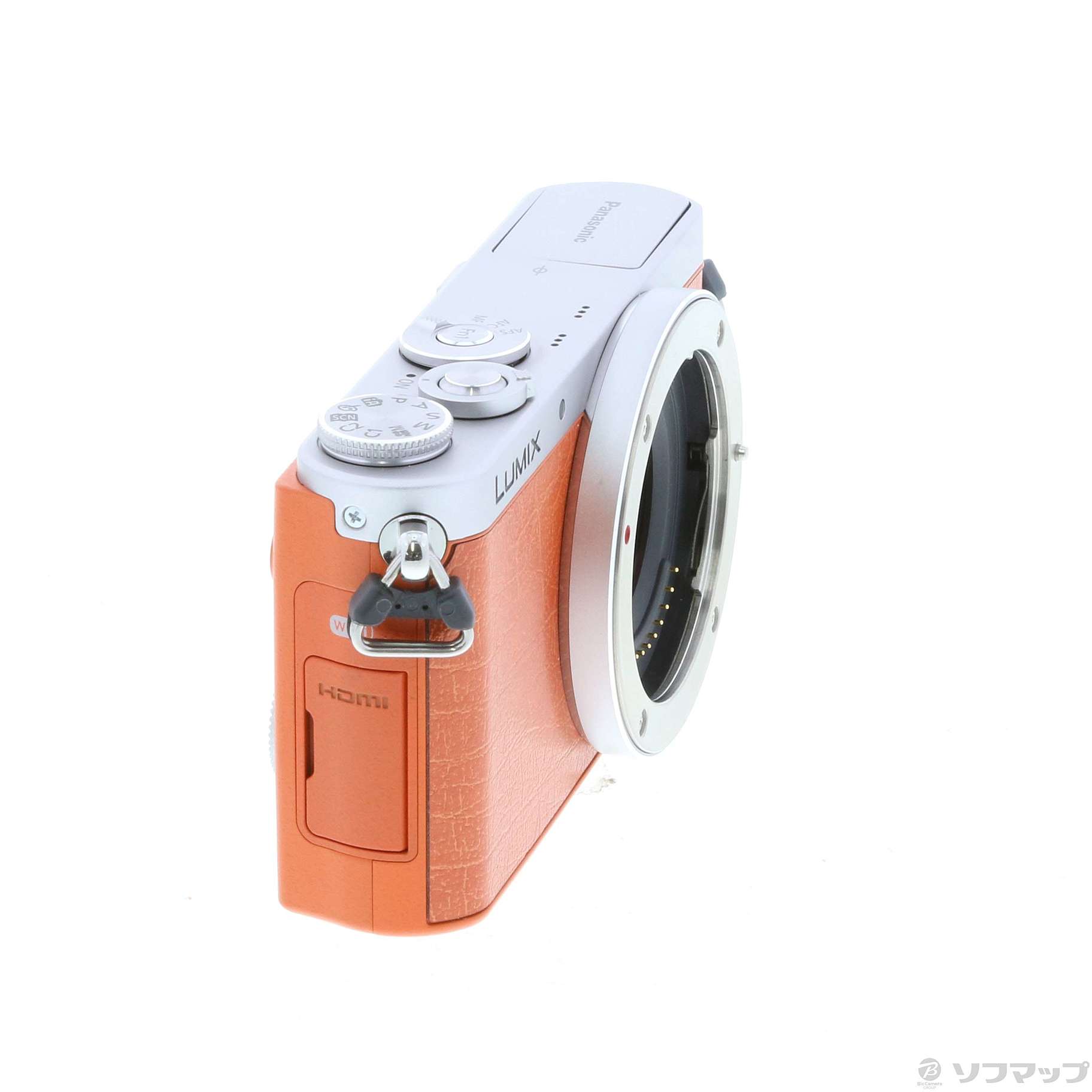 Panasonic LUMIX GM1 ミラーレス一眼 カメラ オレンジ