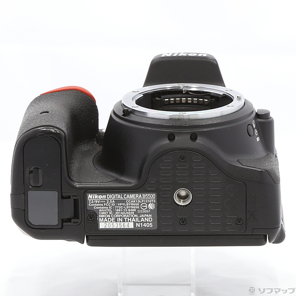 中古】NIKON D5500 ダブルズームキット ブラック (2416万画素／SDXC