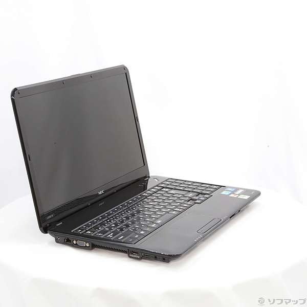 中古】格安安心パソコン LaVie S PC-LS550BS2KS エスプレッソブラック