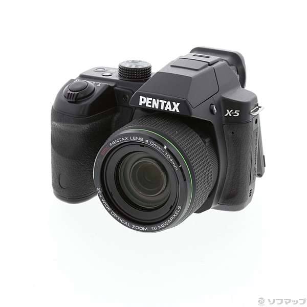 中古】PENTAX X-5 (1600万画素／26倍／ブラック／SDXC) [2133024699818