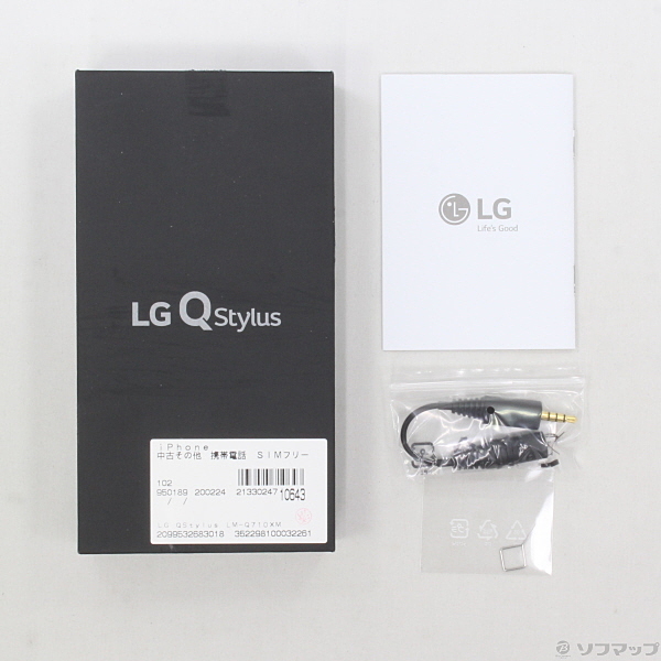 中古】セール対象品 LG Q Stylus 32GB ラベンダー SIMフリー ...