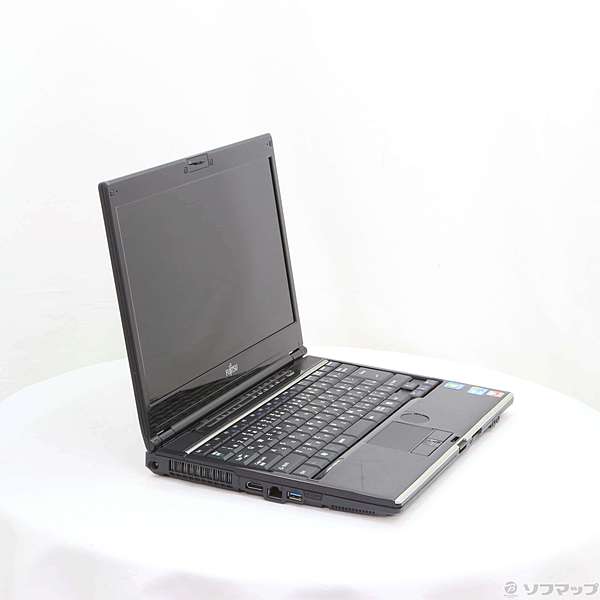 中古】格安安心パソコン LIFEBOOK SH560／3B FMVS563BB エボニー 