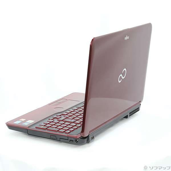 【SALE】格安 整備済み LIFEBOOK AH54/H レッド e18 中古】セール対象品 格安安心パソコン LIFEBOOK AH54／H FMVA54HR