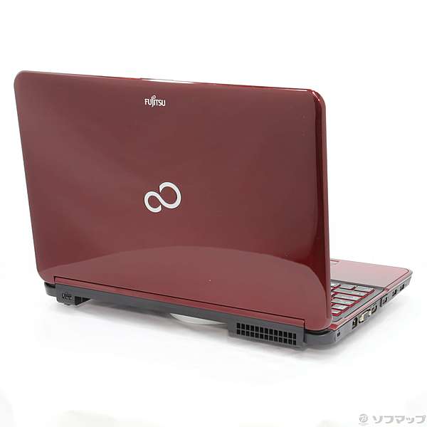 【SALE】格安 整備済み LIFEBOOK AH54/H レッド e18 中古】LIFEBOOK AH FMVA52CRJ ルビーレッド 〔Windows 7