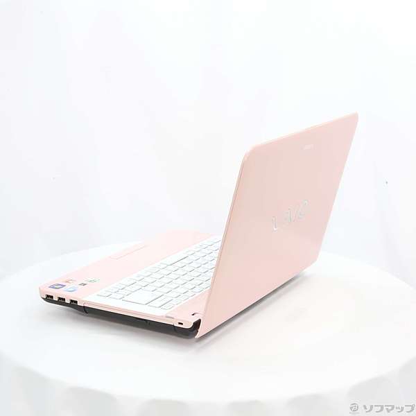 中古】格安安心パソコン VAIO E VPCEA45FJ／PI マットピンク