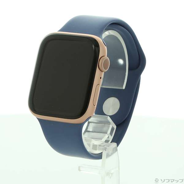 中古】Apple Watch Series 5 GPS 44mm ゴールドアルミニウムケース