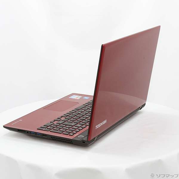 中古】dynabook T45／TRY PT45TRY-SWA モデナレッド 〔Windows 10