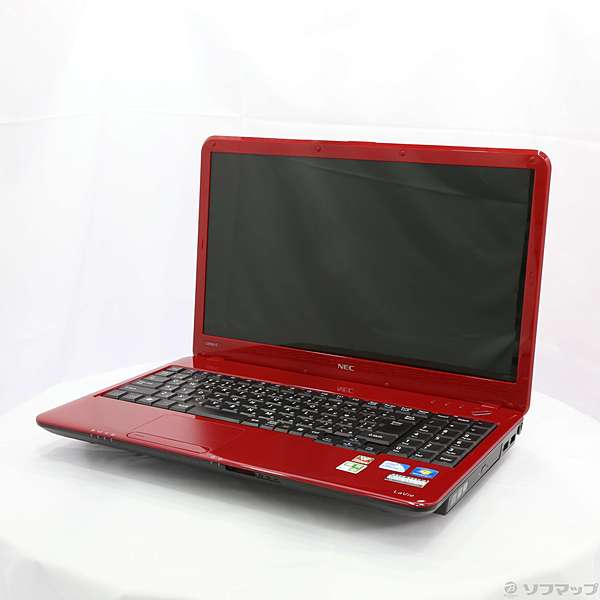 中古】格安安心パソコン LaVie S PC-LS150CS6R ラズベリーレッド 