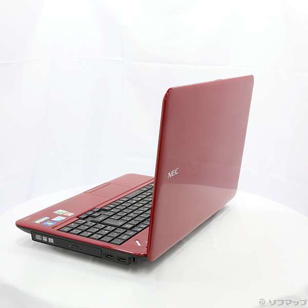 中古】格安安心パソコン LaVie S PC-LS150CS6R ラズベリーレッド 