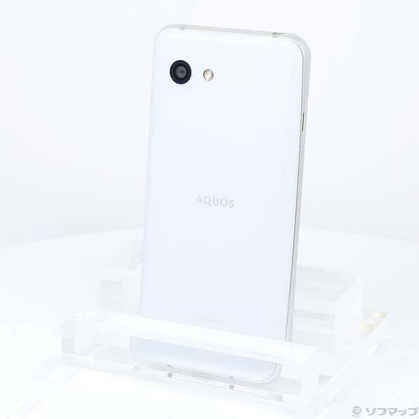 中古】AQUOS R2 compact 64GB ディープホワイト SHM09W SIM