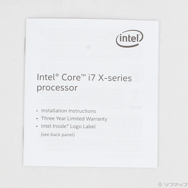 中古】Core i7 7820X 〔3.6GHz／LGA 2066〕 ◇09/01(火)値下げ