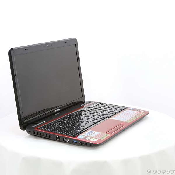 中古】dynabook T451／59DR PT45159DBFR モデナレッド ※バッテリー消耗