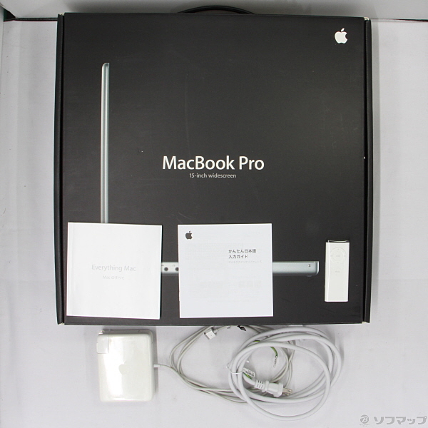 MacBook Pro 15 Mid 2007 【動作しますが、ジャンク扱い】