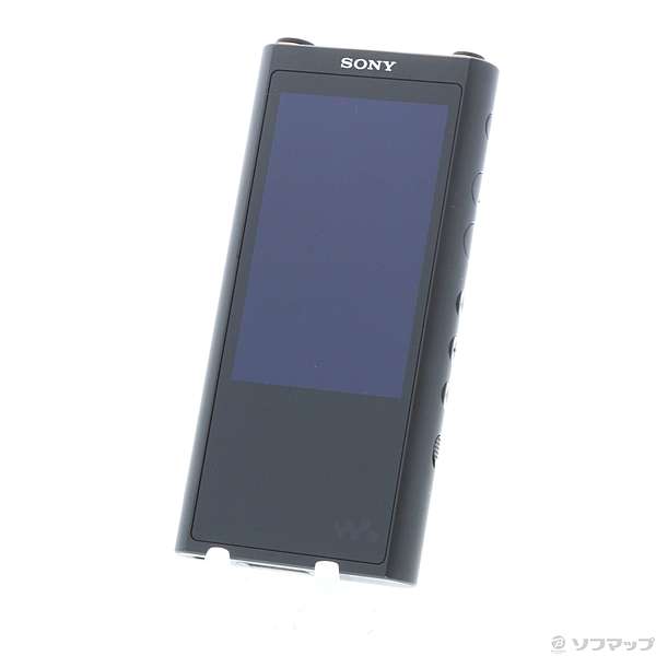 中古】〔展示品〕 WALKMAN ZXシリーズ メモリ64GB+microSD ブラック NW