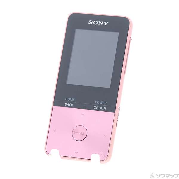 〔展示品〕 WALKMAN Sシリーズ メモリ4GB ライトピンク NW-S313