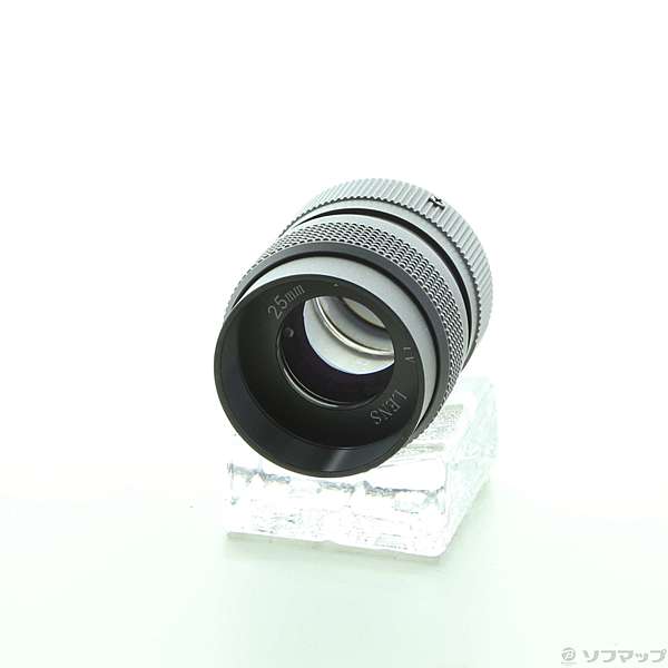 正規販売店】 Pixco CCTVレンズ 25mm f 1.4 +マウントアダプター