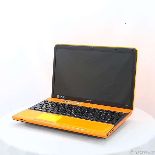 中古】格安安心パソコン VAIO C VPCCB38FJ／D オレンジ 〔Windows 10 