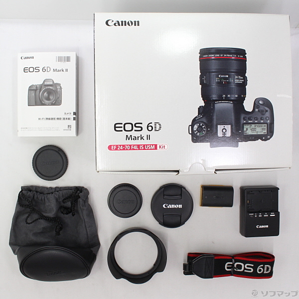 Canon　EOS6DMarkⅡ　EF24-70 F4L IS USM Kit他
