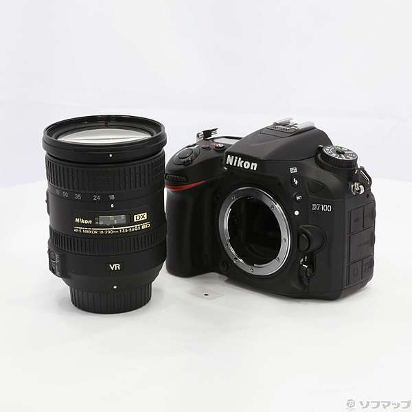 中古】Nikon D7100 18-200 VR II レンズキット (2410万画素／SDXC