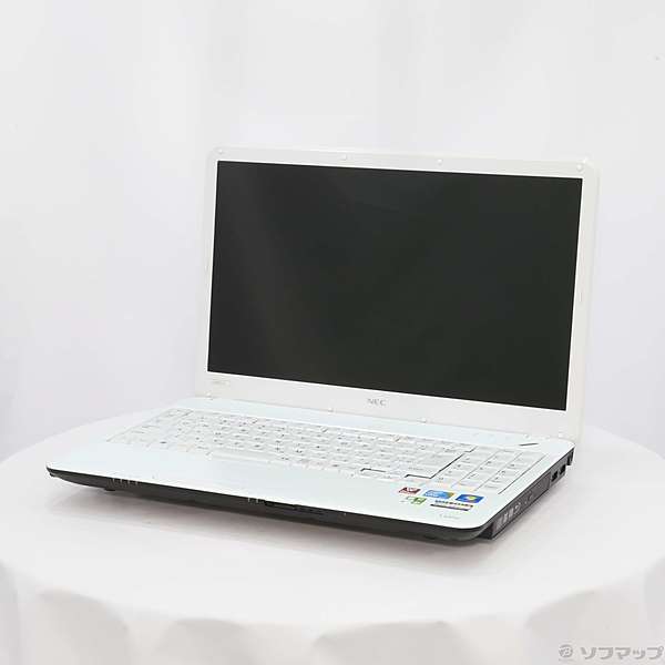 中古】格安安心パソコン LaVie S PC-LS350CS1NW スノーホワイト