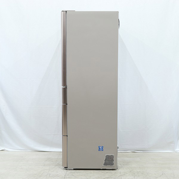 中古】〔展示品〕 R-XG43K-XN 冷蔵庫 プレーンシャンパン [6ドア