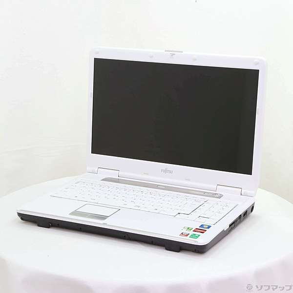 富士通 LIFEBOOK AH520/2A FMVA522A AMD Athlon II M340 15.6型ワイド ノートパソコン ジャンク Wi-Fi有 ホワイト ノートパソコン 15.6型 FUJITSU 富士通 AH520⁄2A