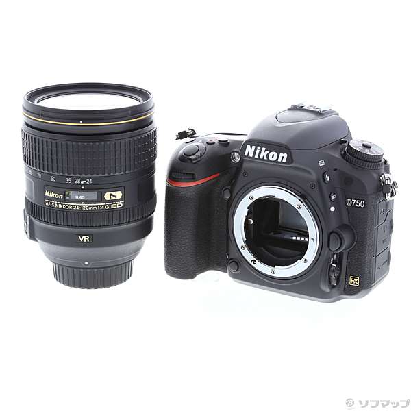 中古】Nikon D750 24-120 VR レンズキット (2432万画素／SDXC