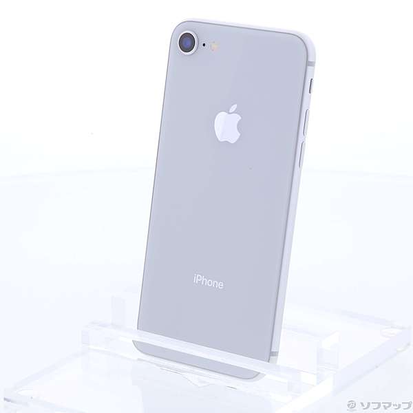 中古】iPhone8 256GB シルバー MQ852J／A docomoロック解除SIMフリー