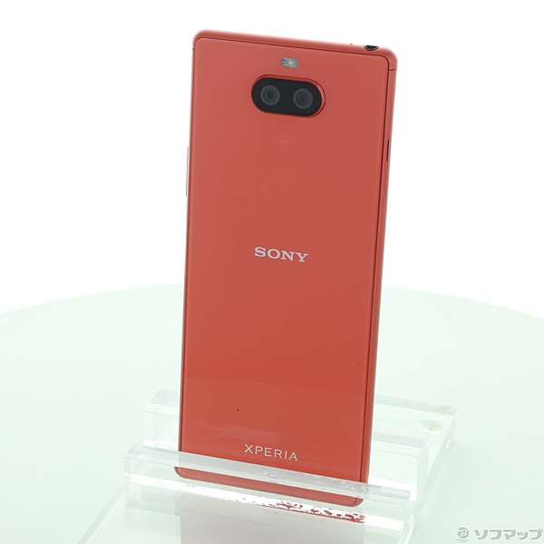 SONY Xperia SOV-42 オレンジ　ケース付 中古】Xperia 8 64GB オレンジ SOV42 au [2133025125484] - リコレ