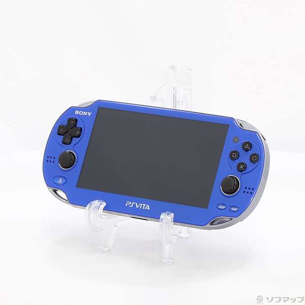 中古】PlayStation Vita Wi-Fiモデル サファイアブルー PCH-1000 Z [2133025219978] -  リコレ！|ビックカメラグループ ソフマップの中古通販サイト