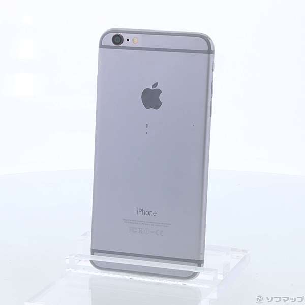 中古 Iphone6 Plus 64gb スペースグレイ Mgah2j A Simフリー リコレ ソフマップの中古通販サイト