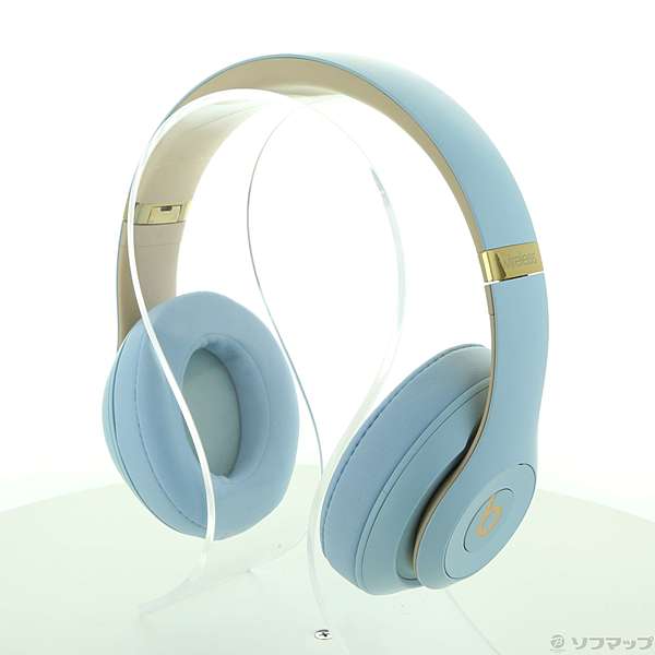 〔展示品〕 Beats Studio3 Wireless Skyline Collection MTU02PA／A クリスタルブルー