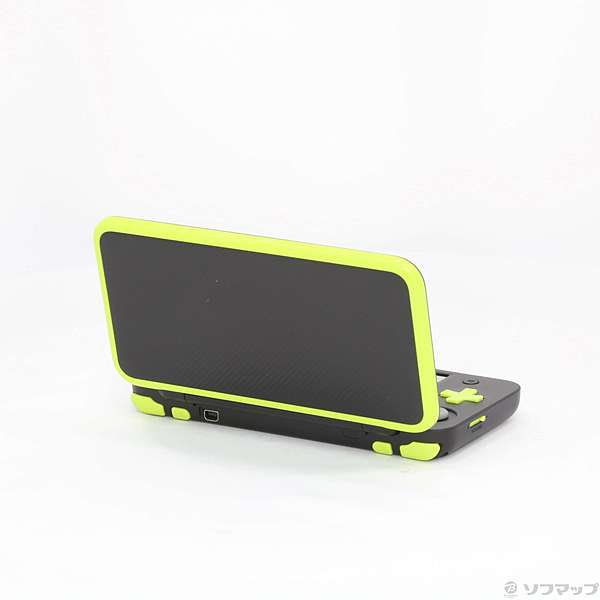 中古】Newニンテンドー2DS LL ブラック×ライム [2133025369895 