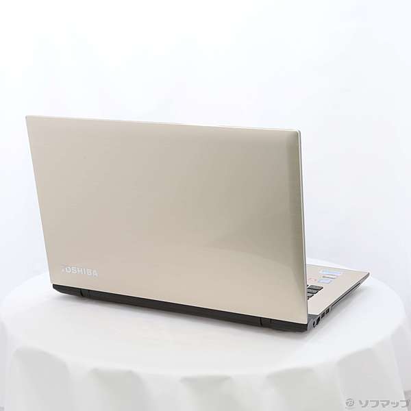 中古】dynabook AZ47／TG PAZ47TG-SWB サテンゴールド 〔Windows 10