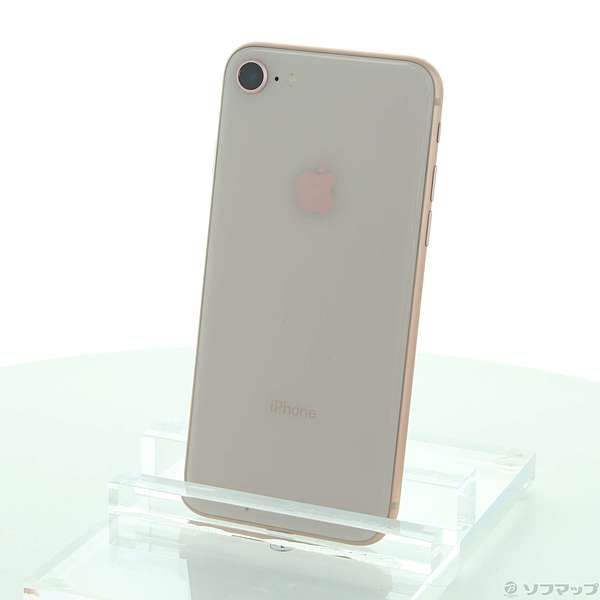 中古】iPhone8 256GB ゴールド MQ862J／A auロック解除SIMフリー ◇05