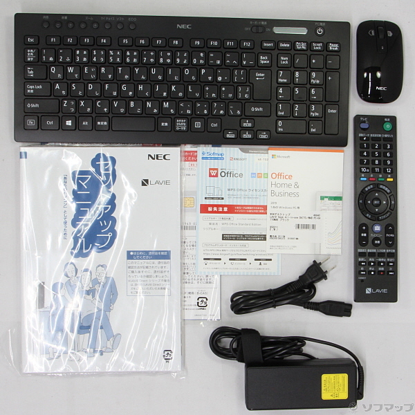 中古 Lavie Desk All In One Da770 Mab Pc Da770mab ブラック Windows 10 2133025446640 リコレ ソフマップの中古通販サイト