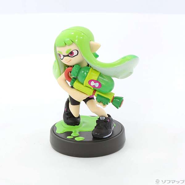 限定カラー スプラトゥーン amiibo ガール ライムグリーンゲームソフト 