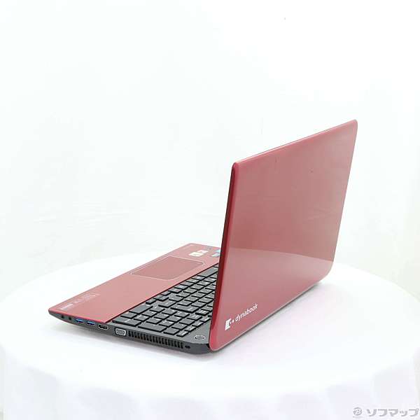 中古】dynabook T553／37JR PT55337JBMR モデナレッド ※バッテリー完全