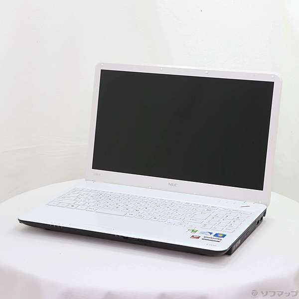 格安安心パソコン LaVie S PC-LS150DS1TW スノーホワイト ※バッテリー完全消耗