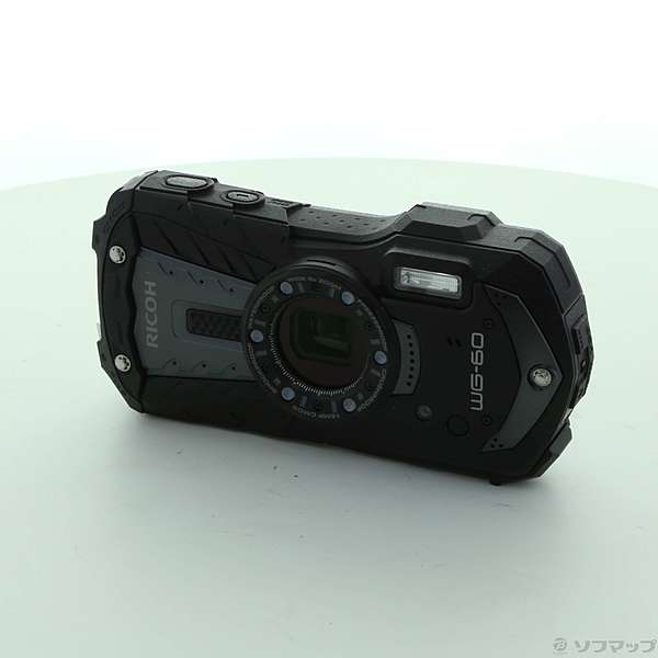 中古】〔展示品〕 RICOH WG-60 ブラック [2133025514059] - リコレ