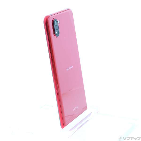 中古】AQUOS R3 128GB ラグジュアリーレッド SH-04L docomoロック解除