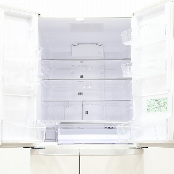 〔展示品〕 R-F51M3-W 冷蔵庫 日立冷凍冷蔵庫(家庭用) パールホワイト [6ドア／観音開きタイプ／505L]