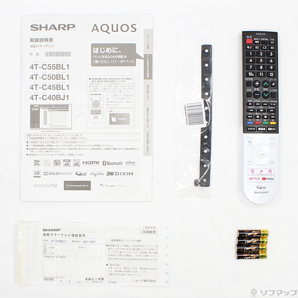 SHARP 4T-C40BJ1 - テレビ