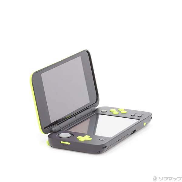 中古】Newニンテンドー2DS LL ブラック×ライム [2133025619945  
