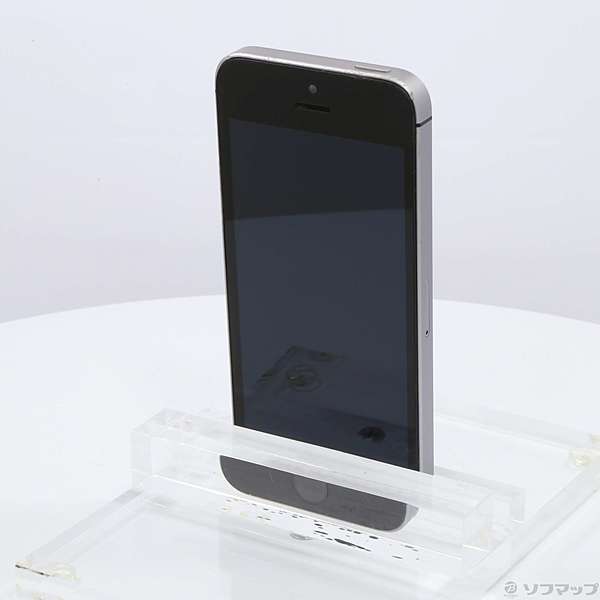 Apple - 【SIMフリー】iPhone SE スペースグレイ 中古】iPhone SE 32GB スペースグレイ MP822J／A SIMフリー ◇02