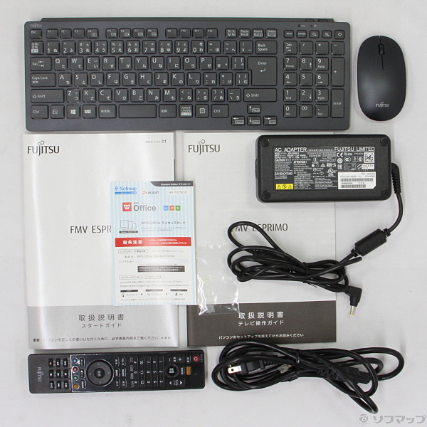 中古】ESPRIMO FH-X／C3 FMVFXC3B オーシャンブラック 〔Windows 10